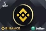 Binance Carte Cadeau (USDT) $5